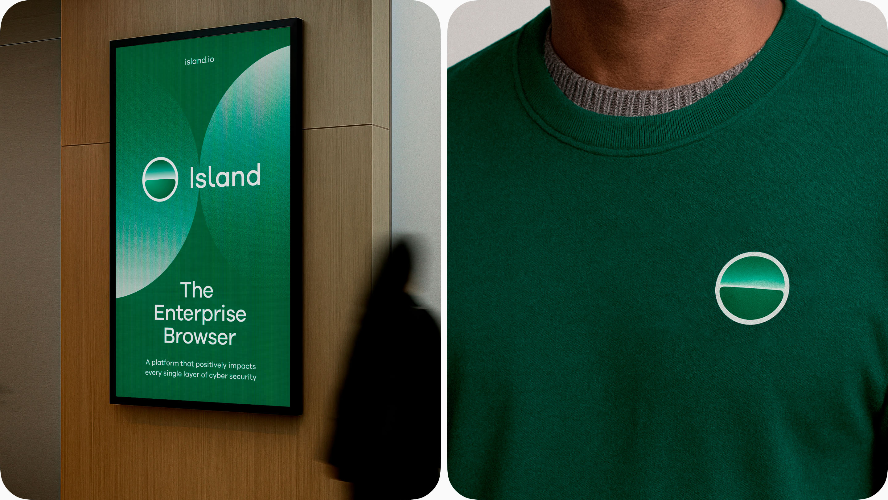 Brand swag and banners